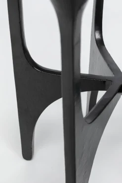 Świecznik Na 5 świec Loft Czarny Aluminium 26x31 Cm
