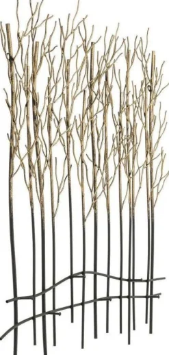 Wieszak Bush 89x83 Cm Czarno-złoty