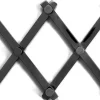 Wieszak ścienny Rozkładany Crossing 71x30 Cm Czarny Matowy