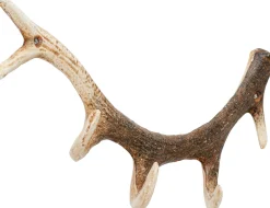 Wieszak ścienny Stalowy Naturalny Poroże 35 Cm