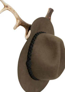 Wieszak ścienny Stalowy Naturalny Poroże 35 Cm