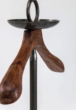 Wieszak Stojący Cosmopolitan 54x122 Cm Drewniano-czarny