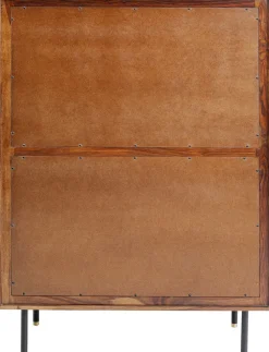 Witryna Ravello 100x140 Cm Sheesham Brązowa