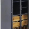 Witryna Refugio 60x156 Cm Antracytowa