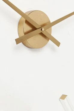 Zegar Visible Sticks 92x5 Cm Złoty