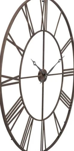 Zegar Wiszący Factory Ø121 Cm Brązowy