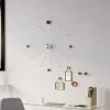 Zegar Wiszący Like Umbrella Ø100 Cm Chromowy
