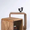 Zestaw Dwóch Stolików Kawowych Authentico Cube Drewniane