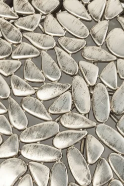 Zestaw Dwóch Stolików Kawowych Pebbles Deluxe Srebrne
