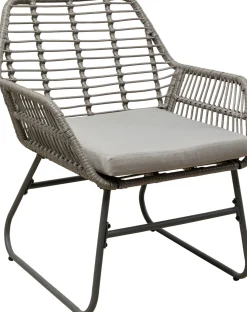 Zestaw Ogrodowy 4-elementowy Sofa, 2 Fotele I Stolik Kawowy