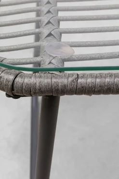 Zestaw Ogrodowy 4-elementowy Sofa, 2 Fotele I Stolik Kawowy