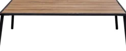 Zestaw Ogrodowy Szaro-naturalny 4-set Sofa, Stolik I 2 Fotele